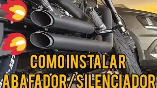 INSTALAÇÃO ABAFADOR VANCE & HINES | VALE A PENA?! | TUTORIAL