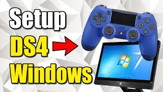 How To Setup DS4 Windows & Connect PS4 Controller To PC (Best Method)
