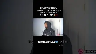 START YOUR OWN &ldquo;BUSINESS&rdquo; INSTEAD OF WORKING A &ldquo;JOB&rdquo;