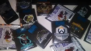 Opening My BlizzCon 2017 pins collection