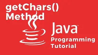 How to copy the characters of a given String into an Array of characters using getChars() method