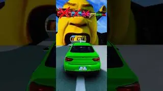 Big and Small Car vs SHREK - BeamNG.Drive #34