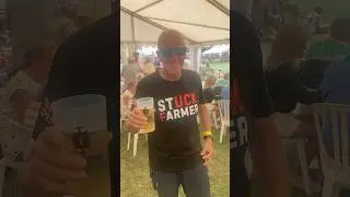Tim&rsquo;s T Shirt at Ashover Show2025; Stuck Farmer 👍#9768.