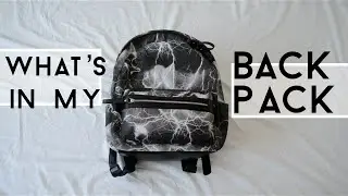What's in my backpack?