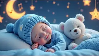 Baby Sleep Music🌙Baby Sleep Peacefully in 3 Minutes 💤 Soft Bedtime Sounds 🎶Mozart & Brahms Lullabies