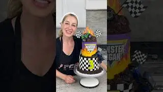 Monster Truck Birthday Cake That Looks Too Epic to Eat! 🛻🔥 #Shorts