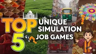 Top 5 unique simulation games Which will blow your mind! 