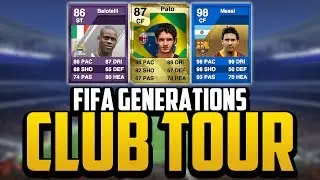 FIFA Generations | MY BEST EVER PLAYERS! w/ TOTY MESSI!