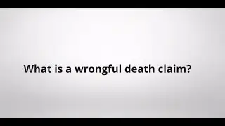 What is a wrongful death claim? | The Law Office of Christopher J  Smith, LLC