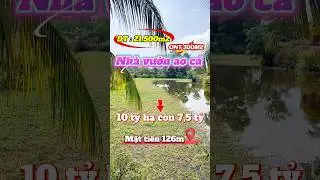 21.500m&sup2; NH&Agrave; VƯỜN HỒ TRỊ AN &ndash; 700m RA QL20, KH&Ocirc;NG KH&Iacute; Đ&Aacute;NG SỐNG  #batdongsan #muabannhadat #dongnai