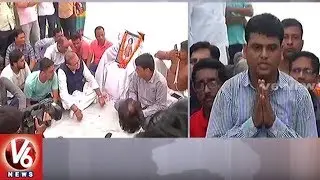 Ryan International School Murder : Violent Protests In Gurgaon | V6 News