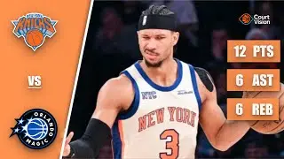 Josh Hart - 12 Points, 3 Steals, 6 Assists vs Magic - 2025-26 Regular Season