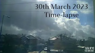 30 March 2023 Time-lapse