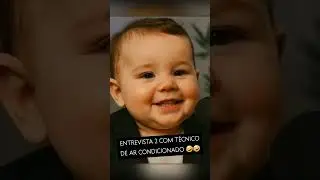 Entrevista com t&eacute;cnico em ar condicionado 🤣