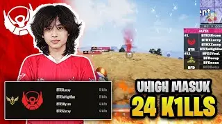 WOW BTR UHIGHT MENGAMUK LANGSUNG 24 KILLS - PUBG MOBILE