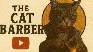 The Cat Barber: Precision Blade Work &ndash; A Calm and Beautiful Relaxing Scene!