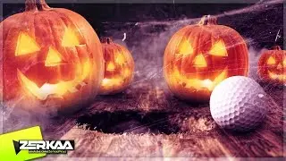 HALLOWEEN THEMED MINIGOLF MAP! (Golf It)