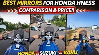 Best Mirrors for Honda H’ness CB350 | Stock vs Avenger vs Intruder | Real Riding Test
