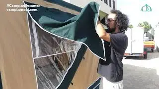 Camping SUMMER | Muntatge de la tenda Comanche per Dani S&aacute;nchez de Comanche