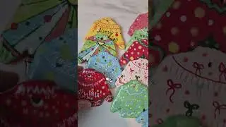 Handmade Ugly Sweater Ornaments  | Limited Edition Ceramic Gifts