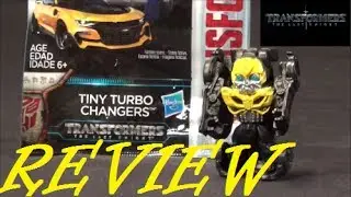 Toy Review: Transformers The Last Knight Tiny Turbo Changers Knight Strike Bumblebee / Hasbro 2017