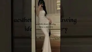 aesthetic dress drawing ideas u must try #aesthetic#dress #drawing #ideas