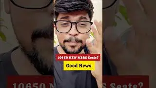 10650 New MBBS Seats ? 41 new Medical College? NEET latest Update #neet #mbbs #mbbsseats #neet2026