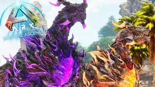NUEVOS BRUTALES DIOSES DRAGONES EN ARK: ASCENDED