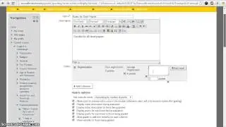 Rubrics in Moodle