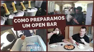 Montando um Open Bar para CASAMENTO | casamento no Castelo Jester