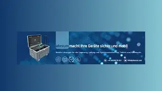 Messe - atesum AG Ladel&ouml;sungen - Ladekoffer - Ladewagen - Ladebox - Ladeschrank - Ladetasche - iPad