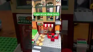 #lego City Pizza Shop Tour!