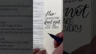 Bible Journaling #biblejournaling #calligraphy #handlettering #jesuschrist #scripture #pray