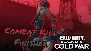 Combat Kill Finishing Move (RAMBO FINISHER) | Black Ops Cold War