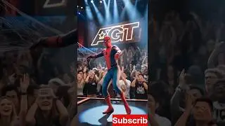 Real Spider-Man Shocks Audience with INSANE Stunts on AGT Stage! | Must Watch Performance | #agt #ai