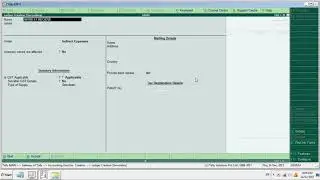 BANK INTEREST ENTRY IN TALLY