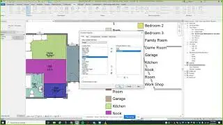 Removing Extra Rooms   Color Fill Legend