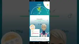 Got this Shiny Carvanha during spotlight Hour friends 💯😊 &lrm;@pokemongo&nbsp; #pokemongoshorts #pokemon