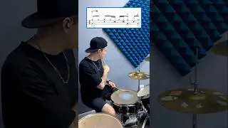 drum rhythm | funky groove #drumlessons #drumming #drums