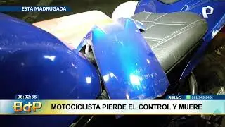 Hombre pierde la vida en accidente de motocicleta en el R&iacute;mac