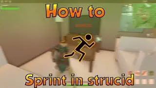 How to Sprint in strucid...(roblox fps unlocker)