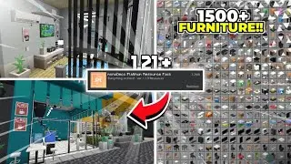 Ada Lebih Dari 1500+ Furniture Di Minecraft!! | Review Add-on MonoDeco Platinum!