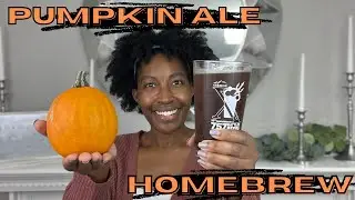 HOMEBREWING A PUMPKIN SPICE ALE| How To Make Beer At Home| Fall Homebrewing Beer