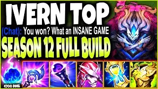 The most UNBELIEVABLE Season 12 Ivern-Daisy Full Build COMEBACK 🔥 LoL Ivern Preseason 2022 Gameplay