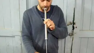 Slide Whistle demonstration by a novice!