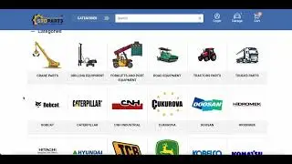 How to use the STOparts.com heavy machinery spare parts website I A short tour of the site