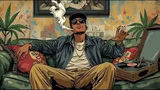 Chill Rap Bluesy Hip Hop Chilling out, smoking weed East Coast