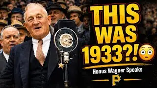 1933 Honus Wagner Day Footage ⚾️🏴&zwj;☠️⭐️ From Brooklyn & Pittsburgh [In Color, Restored] 