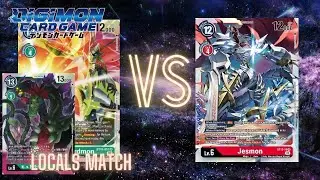 Hydramon/Bloomlord Vs Jesmon EX3 Locals match