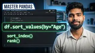 Master Pandas Sorting & Ranking | sort_values, sort_index & rank in Python (Full Tutorial